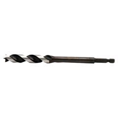 6 Combination Utility Ship Auger Boring Bits Single Flute Single Spur Wood Owl NO 1 x 8 Inches 06013