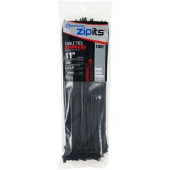 Cambridge ZipIts Cable Ties 8 Inch 75 Lb Standard Duty Zip Ties 1000 Pieces UV B 